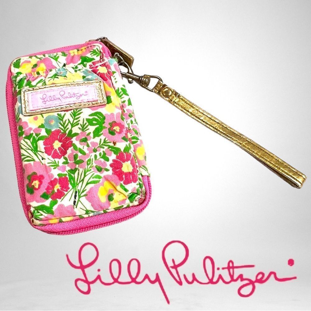Lilly Pulitzer Floral Wristlet